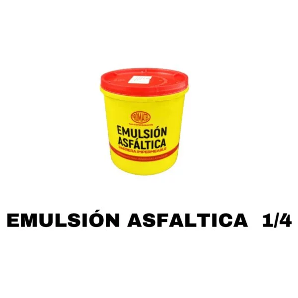 Emulsión Asfáltica 1/4