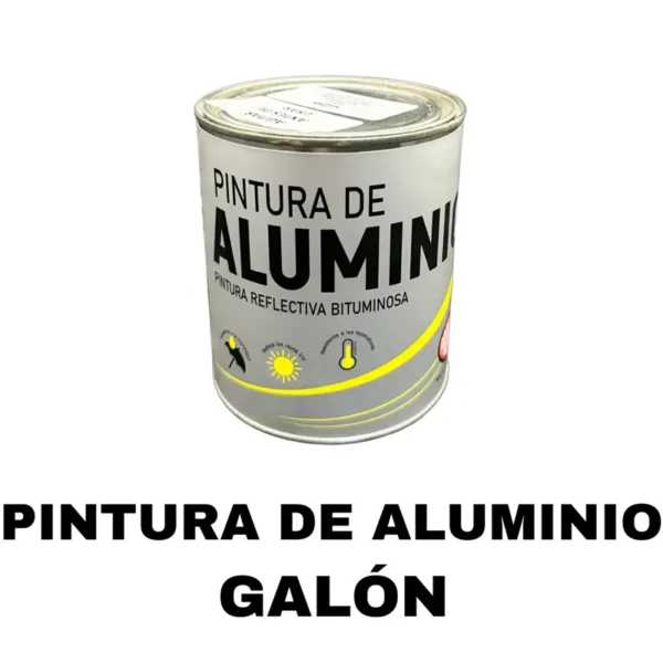 PINTURA DE ALUMINIO GALON