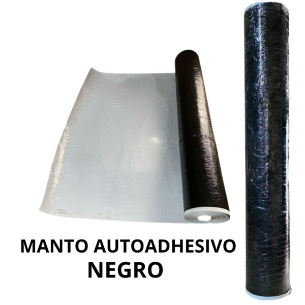 Manto Asfaltico Autoadhesivo Negro